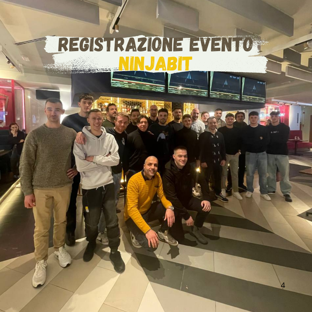 Registrazione Evento NinjaBit